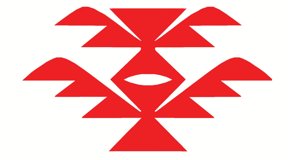 Winged Kanatitsa (traditional Bulgarian embroidery symbol)