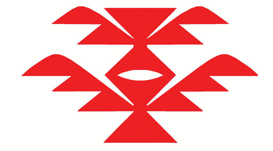 Winged Kanatitsa (traditional Bulgarian embroidery symbol)