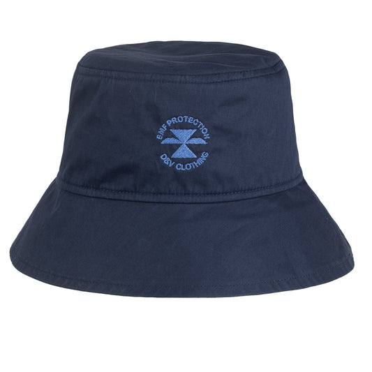 Шапка ЕМП Баланс за защита от електромагнитни полета с вграден екраниращ плат, тъмносиня