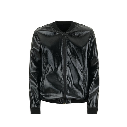 Модерно детско яке, изработено от лак  с вграден защитен слой срещу електромагнитните полета, цвят черен