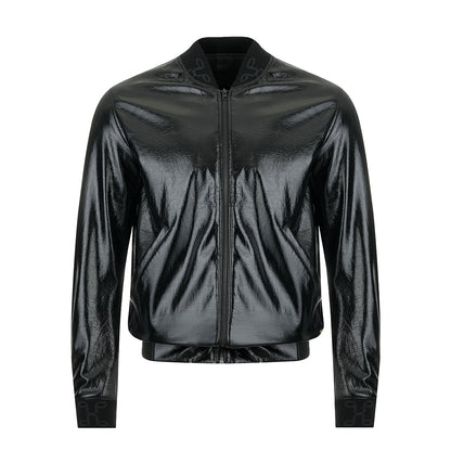 Модерно мъжко яке, изработено от лак  с вграден защитен слой срещу електромагнитните полета, цвят черен